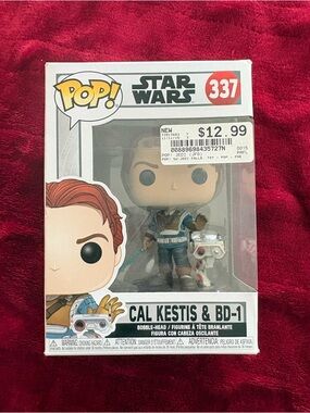 Funko Star Wars Cal Kestis & BD-1 Vinyl Figure — Blue, Brown, White